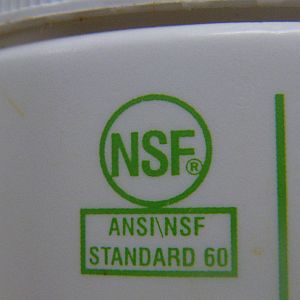 蛍光染料(ウラニン)NSF認証マーク