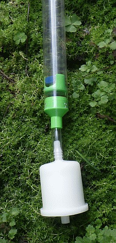 ベーラー採水器にインラインで設置