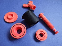 観測井用の蓋の構成部品